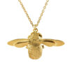 Alex Monroe Bee Necklace (Silver or Gold/Rose Gold Plated) Large