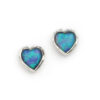 Chunky Heart Opalite Studs