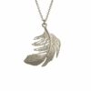 Alex Monroe Big Feather Necklace