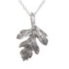 Hawthorn Leaf Pendant