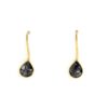 Black Diamond Shard Earrings