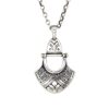 Sterling Silver Engraved Pendant Necklace