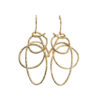 Abstract Wirework Drops (Gold Plate or Sterling Silver)