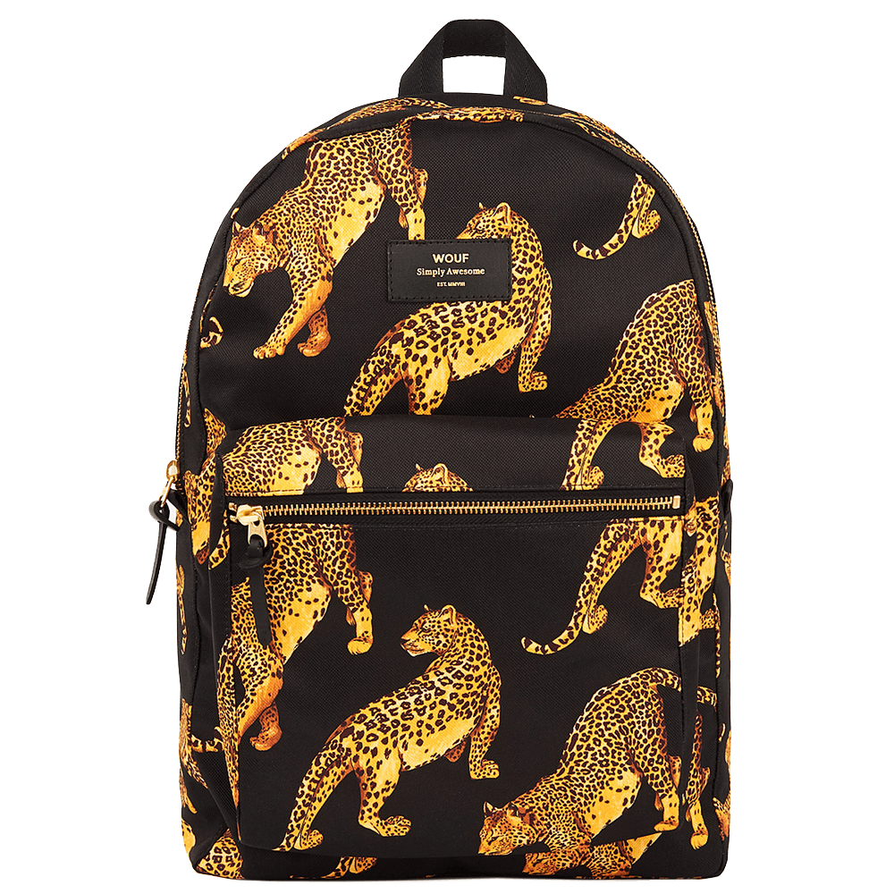 WOUF Backpack (Black Lazy Jungle or Black Leopard) | Armed & Gorgeous ...