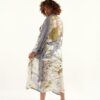 One Hundred Stars Dressing Gowns New York Map Gown