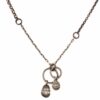 Adele Taylor – Entwined Circles with Organic Pendants