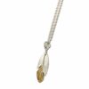 Fi Mehra Feather Drop Necklace