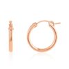 14ct Gold Filled 13mm Hoop (Yellow or Rose Gold)