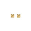 Recycled 9ct Gold Pyramid Studs