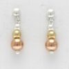 14ct Two-Tone Gold Fill and Silver Drops