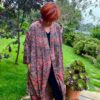 Moroccan – Long Silky Dressing Gown