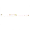 Cara Tonkin – Paillette Skinny Disc Bracelet Bracelet (Gold Plated or Silver)