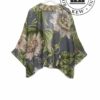 One Hundred Stars Kimono- Passion Flower Grey