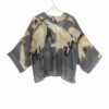 One Hundred Stars Stork Kimono Grey