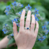 Sapphire and Diamond Ring