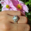 Millie Savage Jewellery | Eye of Providence Ring ( Blue or Pink)