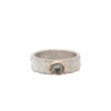 Prasiolite Silver 9ct Gold Ring