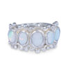 Millie Savage Jewellery | Grans Silver Opal Ring