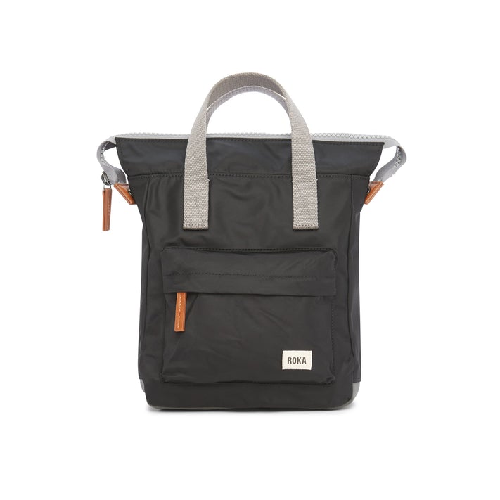 Roka Small Backpack- Sustainable Black - Armed & Gorgeous - Handmade ...