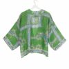 One Hundred Stars – Green Handkerchief Kimono