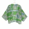 One Hundred Stars – Green Handkerchief Kimono