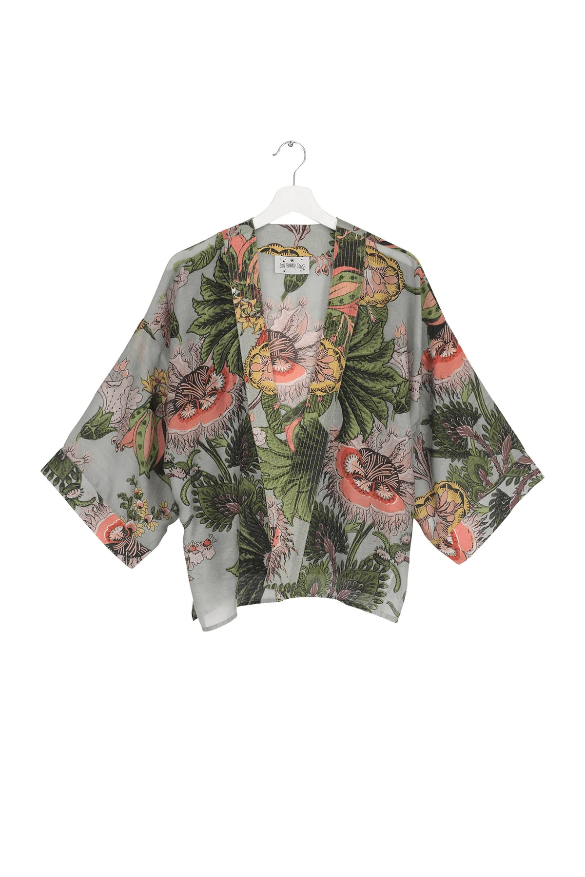 One Hundred Stars Kimono Eccentric Blooms Putty - Armed & Gorgeous ...