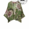 One Hundred Stars Passion Flower Kimono Green