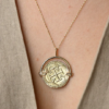 Wild Fawn Jewellery Tesoro Coin Medallion (Gold or Silver)