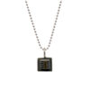 Adele Taylor Jewellery | Striped Pendant