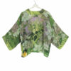 One Hundred Stars KEW Hydrangea Lime Green Kimono