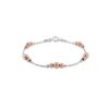 Rose Gold and Silver Bracelet