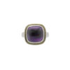 Amethyst Cushion Ring