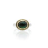 Oval Green Tourmaline Ring