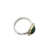 Oval Green Tourmaline Ring