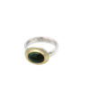 Oval Green Tourmaline Ring