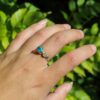 Opal and Diamond Ring