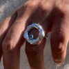 Halo Ring Custom Made (Size O-P)