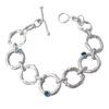 Molten Link Bracelet London Topaz