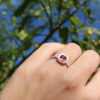 Adele Taylor Pink Tourmaline ring