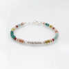 Bead Bracelet (Amazonite,Turquoise,Coral,Silver,Brass)