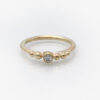 Fi Mehra – Diamond and 9ct Gold Granulation Ring