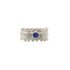 Millie Savage Jewellery | Bitta Space Ring Blue Spinnel