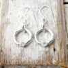 Halo Drop Earrings Aquamarine