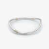 Adele Taylor Curved Silver Bangle