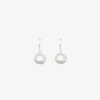 Adele Taylor – Silver Circle &  Detail Drop Earring