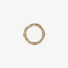 Fi Mehra – Uneven Ribbon & Wire 9ct Gold Ring