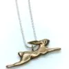 Xuella Arnold Bronze Hare Necklace