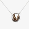 Xuella Arnold Large Sitting Fox Necklace