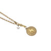 Chambers & Beau – Front Fastening Charm Necklace(Gold Plated)