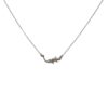 Alex Monroe Crocodile Necklace (Silver/Gold)